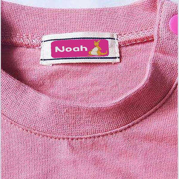 Kids Name Labels For Clothes And Shoes, Stick-On, Printed, No Iron